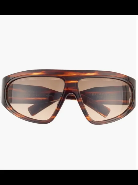 NWT Balmain Authentic B-escape Sunglasses Brown Gold Luxury Summer Vacation - Picture 3 of 13